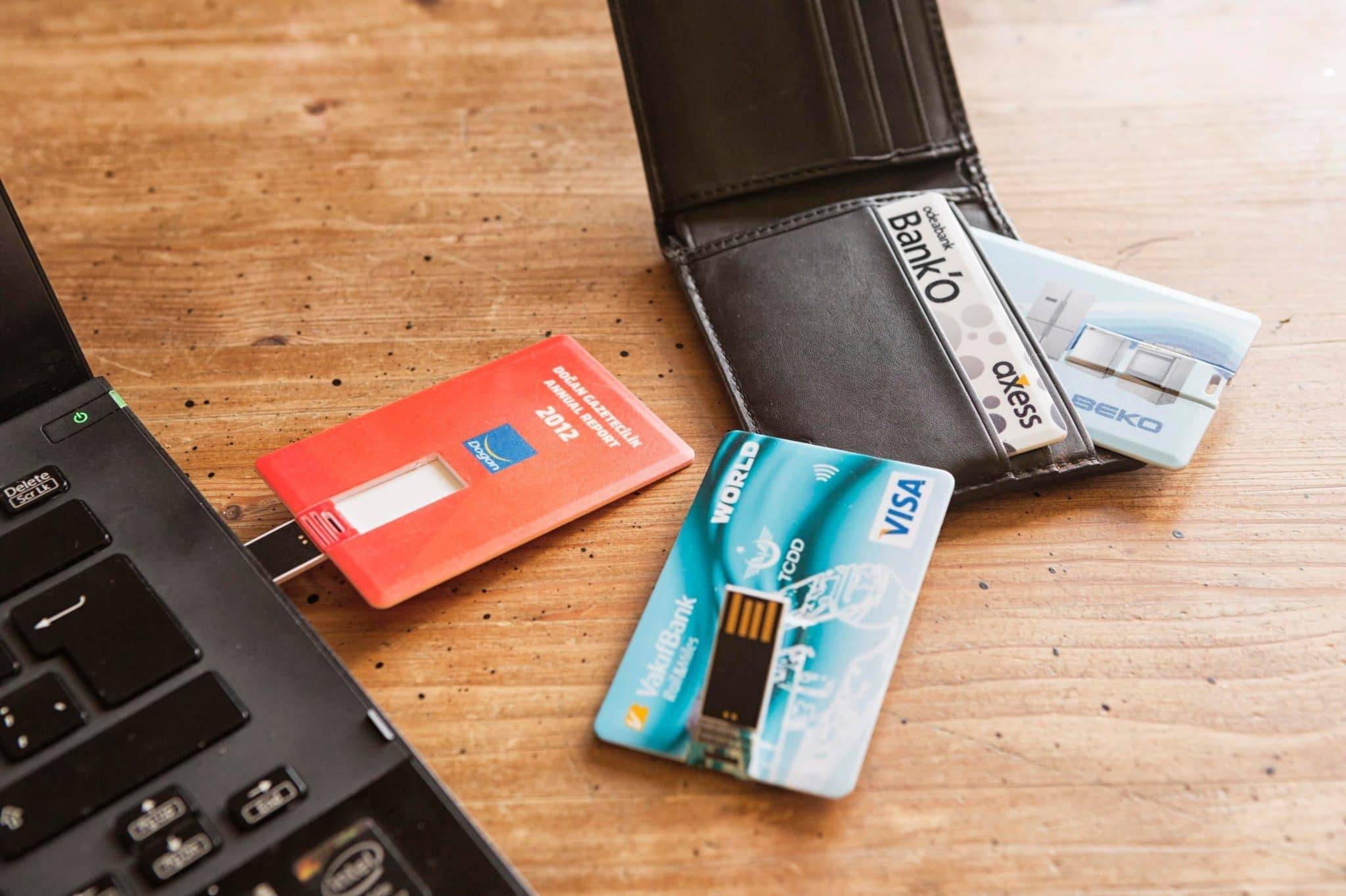 Credit Card USB drives DiskBank